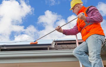 Berkley Down soft wash roof cleaning